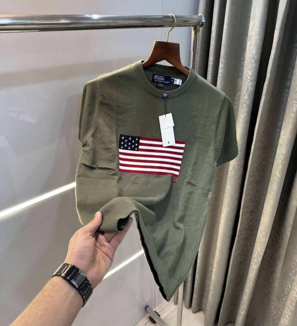 Ralph Laure n Olive Premium Knitted T-Shirt