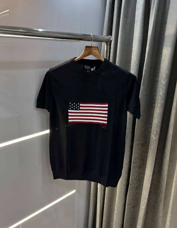 Ralph Laure n Black Premium Knitted T-Shirt