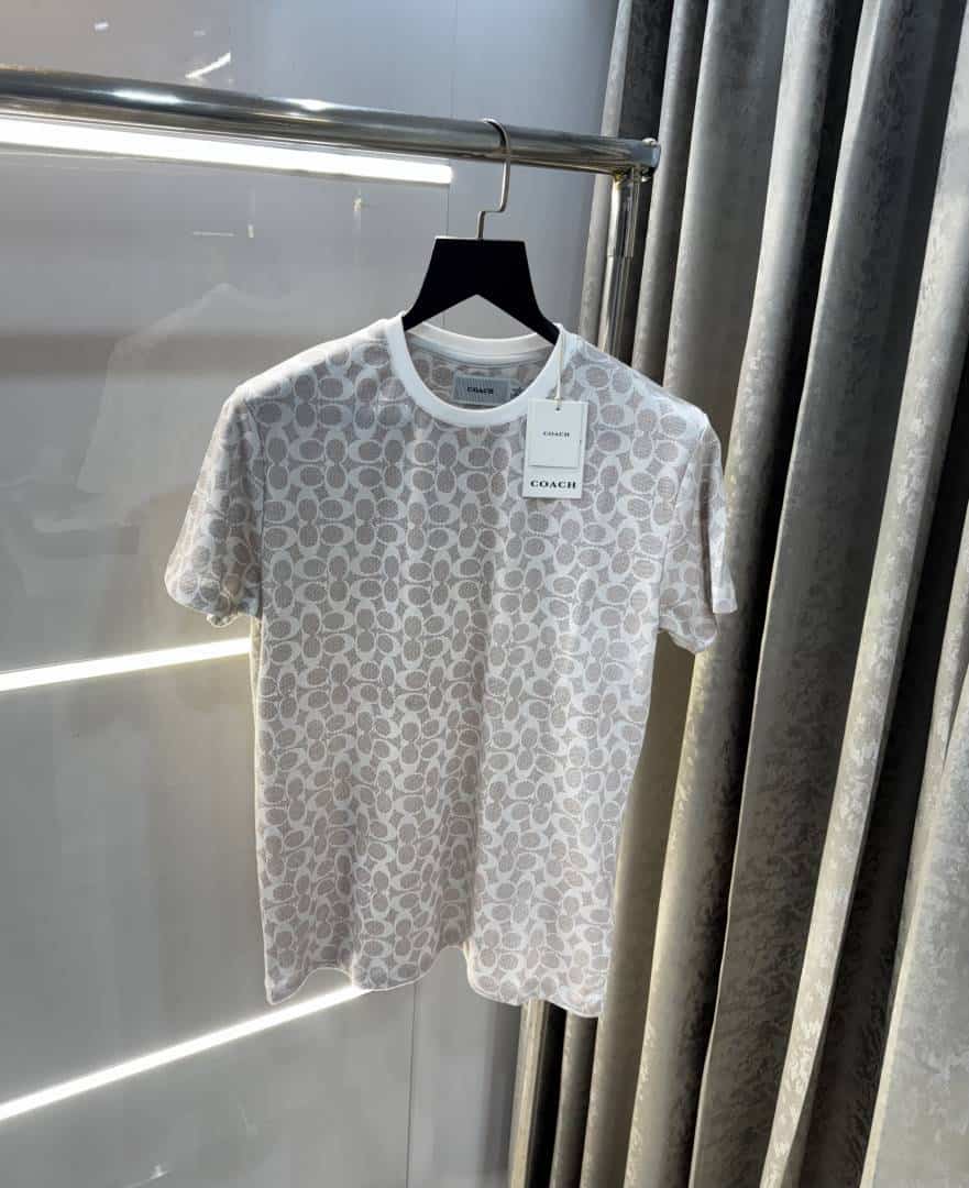 Coac h White MonogR·AM Imported Premium T-Shirt Secondary image