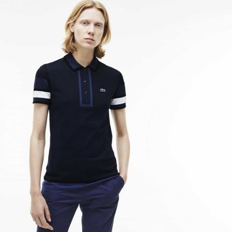 Lacost e Black Embroidery Logo Premium Polo T-Shirt Main image