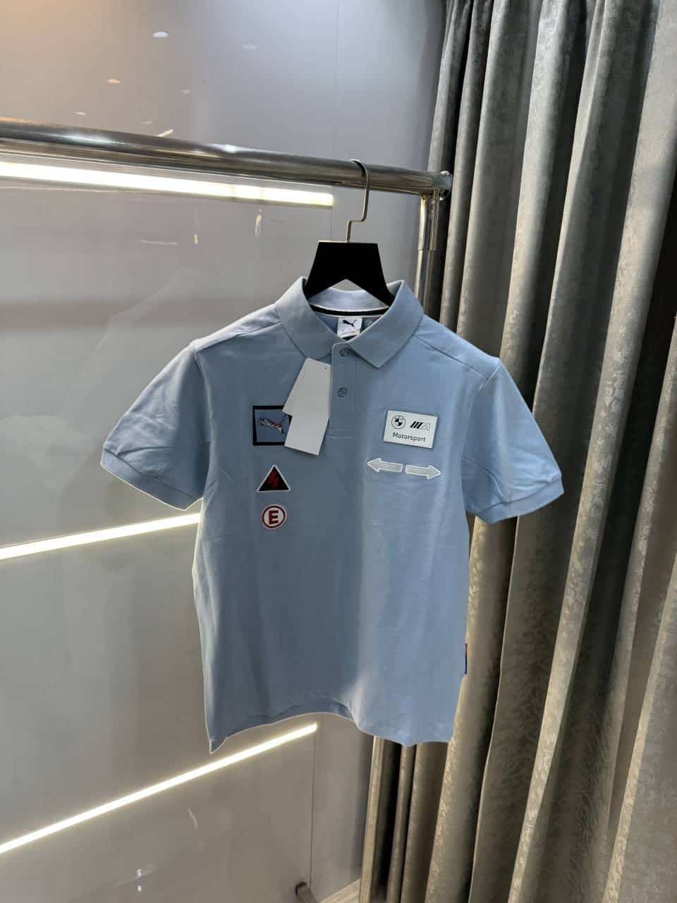 Pum a BMw Edition Sky Blue Premium Polo T-Shirt Secondary image
