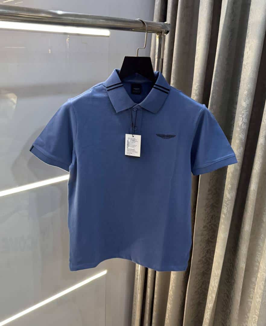 Hacket Blue Premium Classic Polo T-Shirt 004