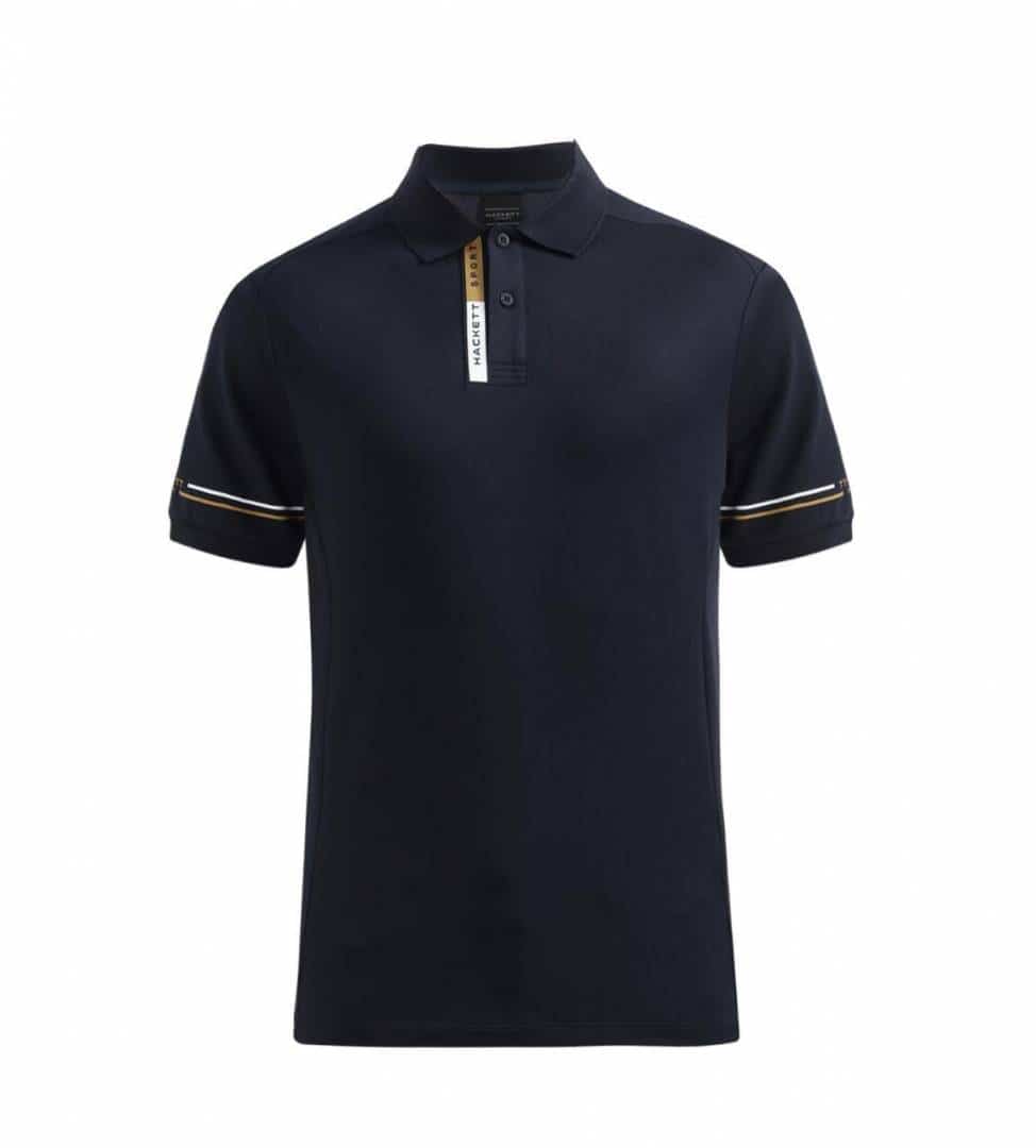 Hacke t Black Premium Classic Polo T-Shirt 004