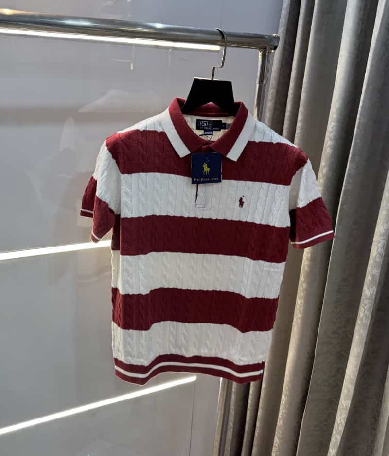 r@LPh 14U...Ren Rust 5tr...IPes Premium Knitted Polo T-Shirt Secondary image