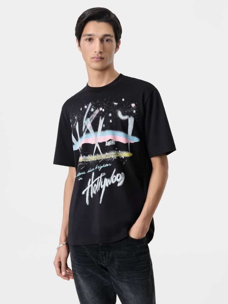 Amir i Black Logo Print Premium Imported T-Shirt Main image