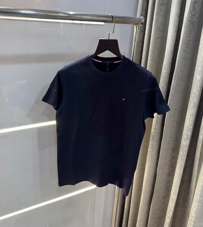 Tomm y Hilfiger Navy Blue Knitted Classic T-Shirt Secondary image