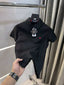 Brooks Brother Black Knitted Polo T-Shirt