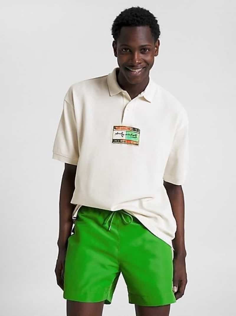 Tomm y Hilfiger Cream Premium Polo T-Shirt