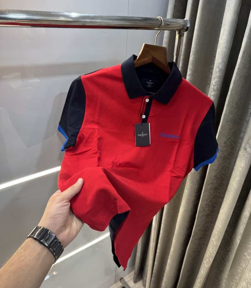 Hacket t Red Premium Classic Polo T-Shirt