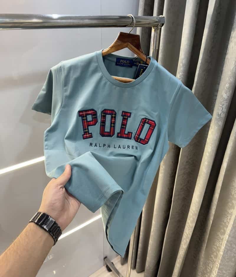 Ralph Lauran Green Embroidery Logo Premium T-Shirt Main image