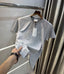 Calvin  Klein Grey Embroidery Logo Premium T-Shirt