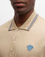 Versac eCouture Beige Designer Imported Polo T-Shirt