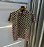 Louis Vutton Brown MonogRAm Print Imported Polo T-Shirt