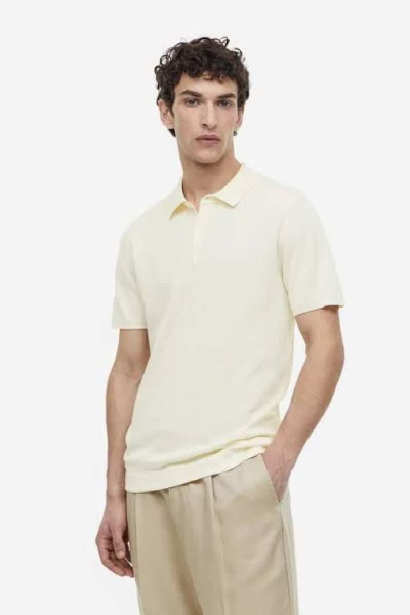 Zar_a Cream Premium Classic Polo T-Shirt