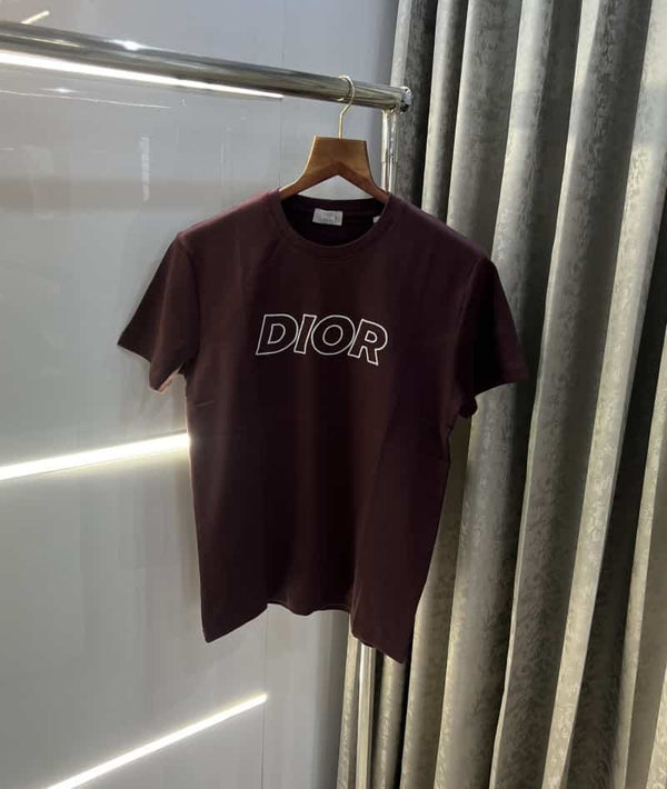 Christian Dio rWine Embroidery Logo Premium T-Shirt