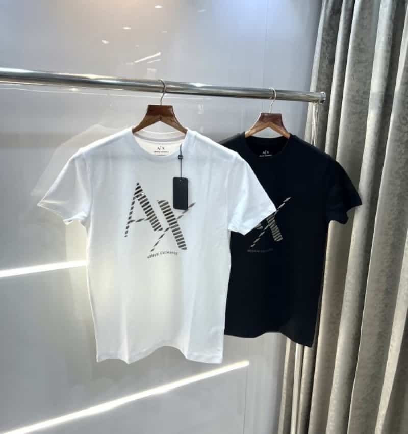 Arman i Exchange White Logo Print Imported T-Shirt
