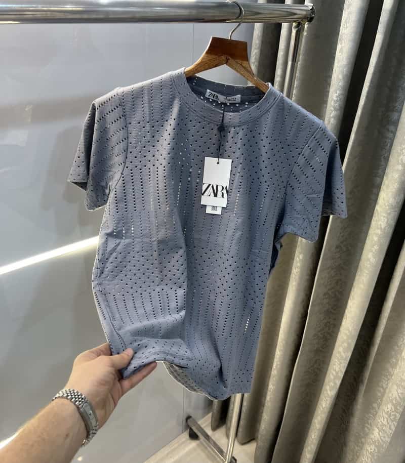 Zar a Grey Seen Through Premium T-Shirt Secondary image