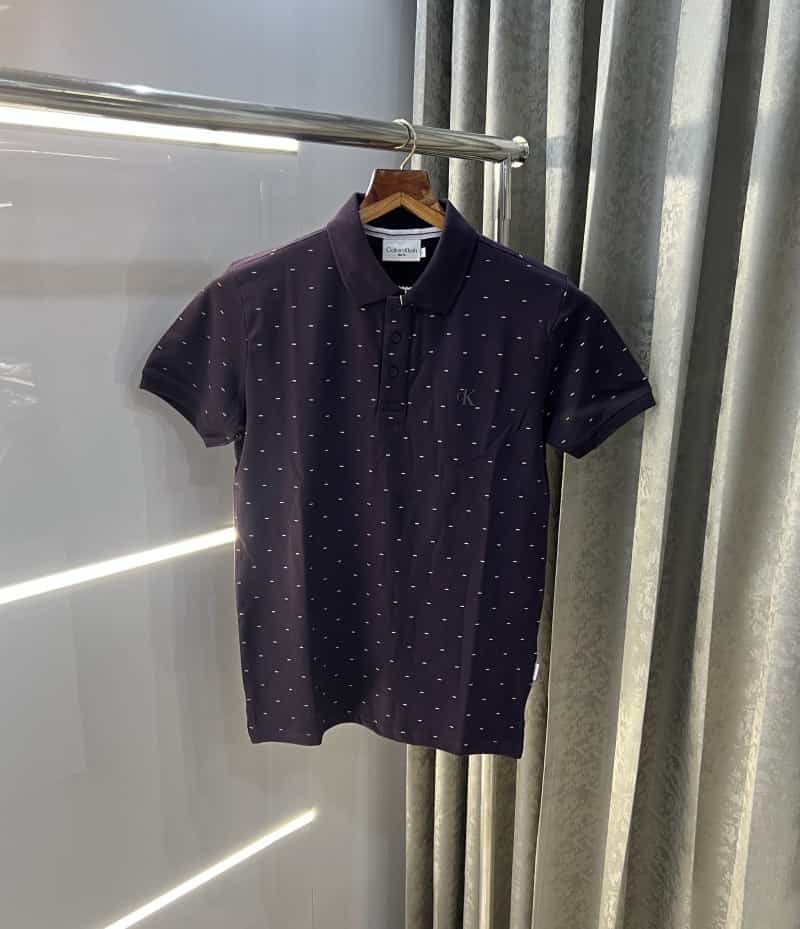 Calvin Klein Purple Premium Polo T-Shirt Main image