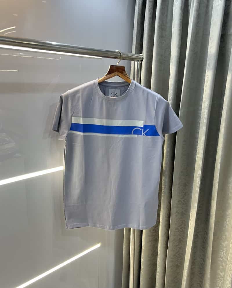 Calvin Klei n light grey printed premium t-shirt Main image
