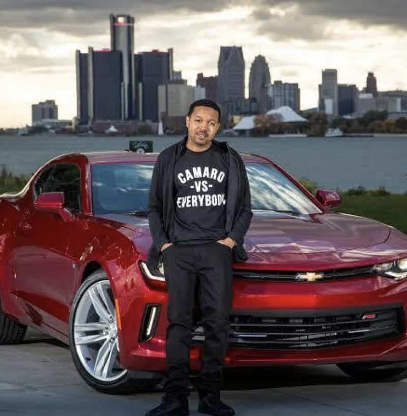 Gucc_i camaro black imported oversized t-shirt