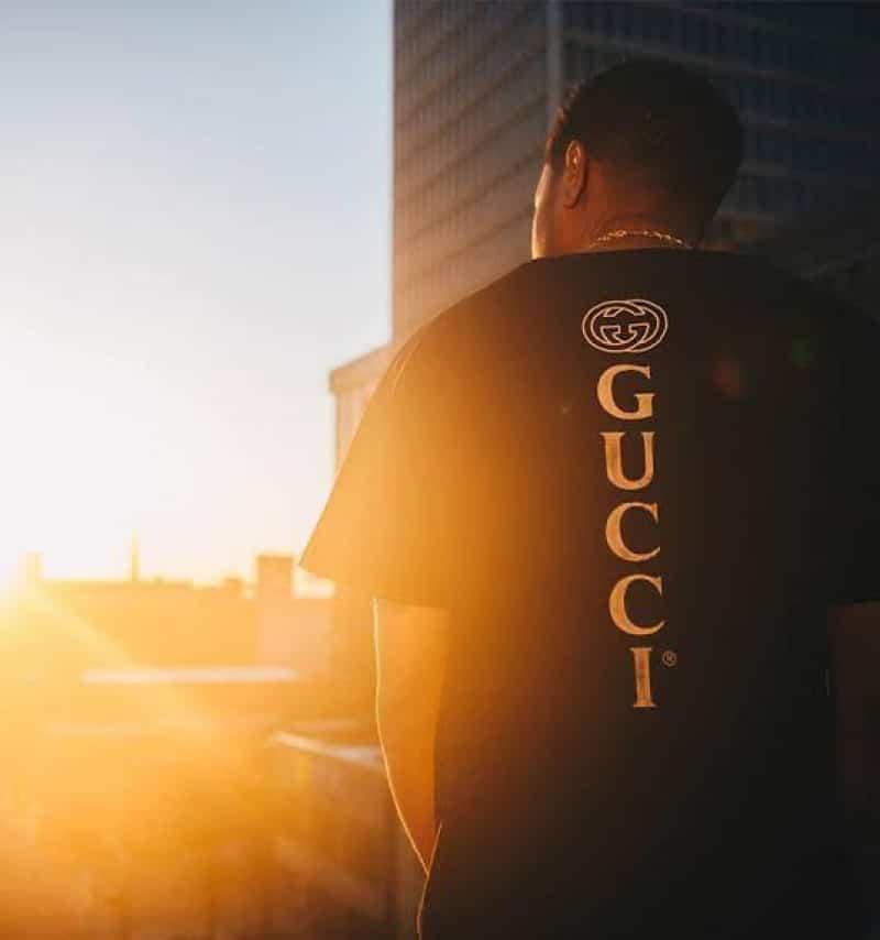 Gucc_i camaro black imported oversized t-shirt