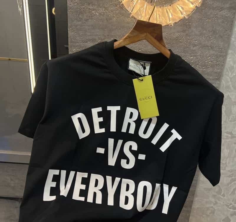 detroit vs everybody imported oversized t-shirt Secondary image