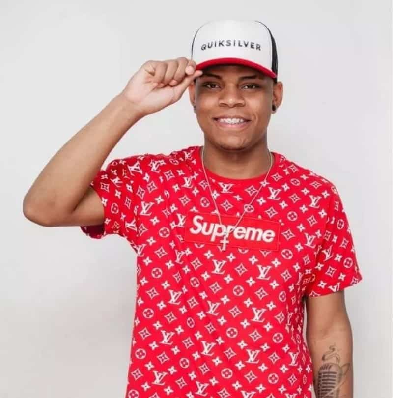 Loui s Vuitton sUpremE red imported oversized t-shirt