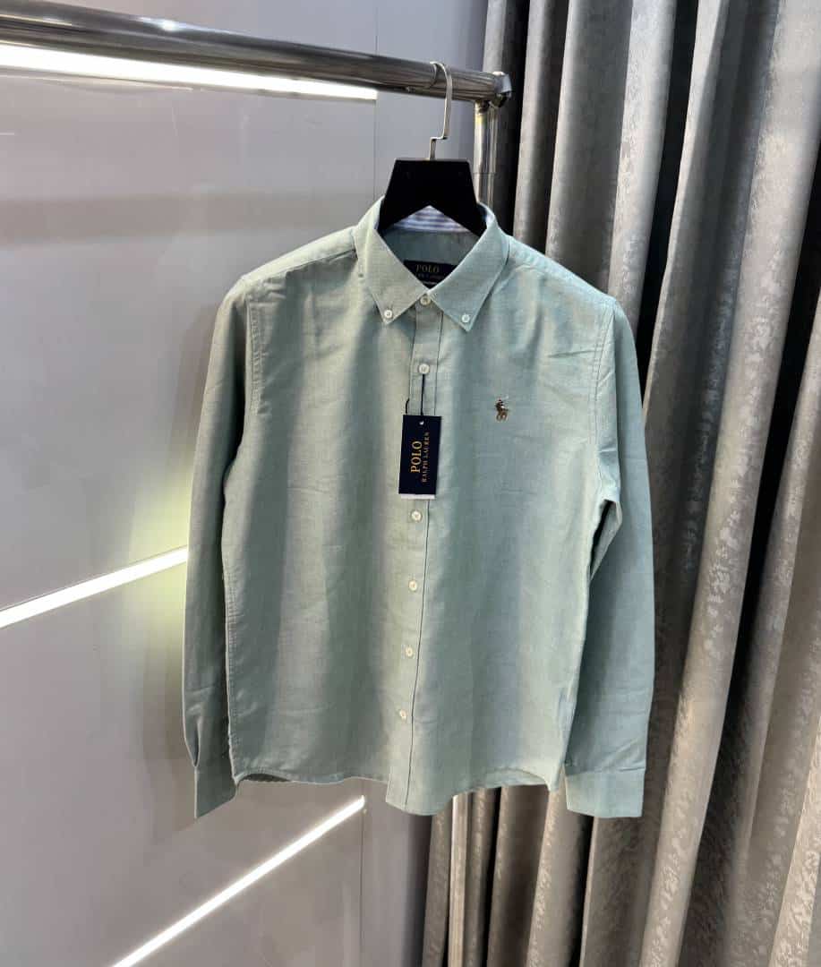 Ralph Laure n Aqua Green Premium oxford Shirt Secondary image