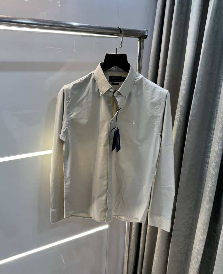 Ralph Laure n Cotton L.grey Premium Shirt