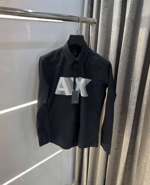 Arman i Exchange Black Logo Print Exclusive Shirt