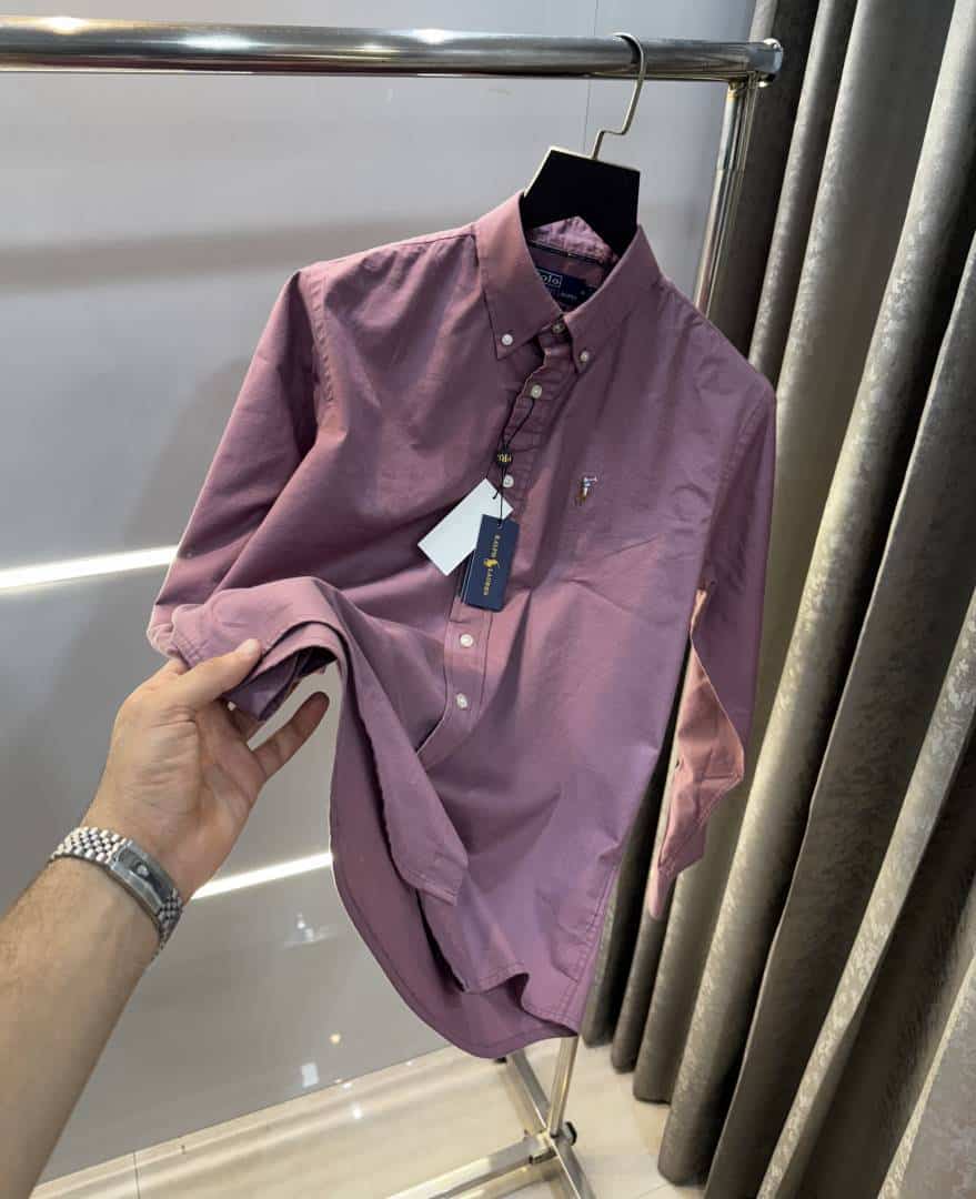 Ralp h lauren Milange Cotton Premium Classic Shirt