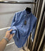 RalPH LAU-ReN Indigo Blue Cotton Premium Classic Shirt