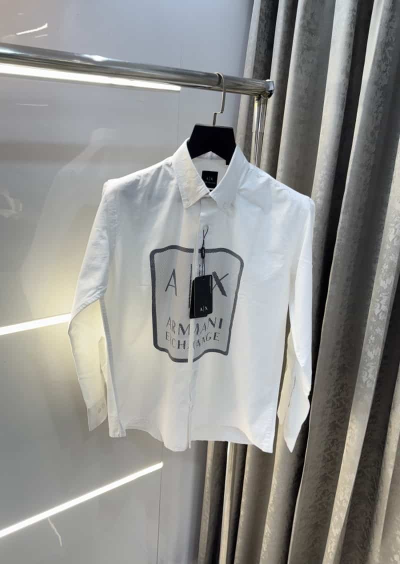 Arman i Exchange White Logo Print Premium Shirt