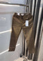 Calvin klei n Brown Premium Classic Linen Trouser