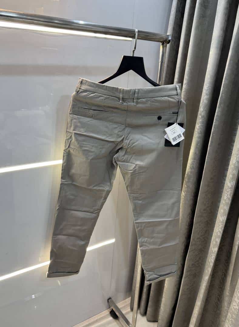 Hacket London Light Grey Premium Classic Cotton Trouser Secondary image