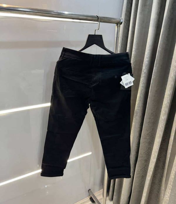 Hacket London Black Premium Classic Cotton Trouser