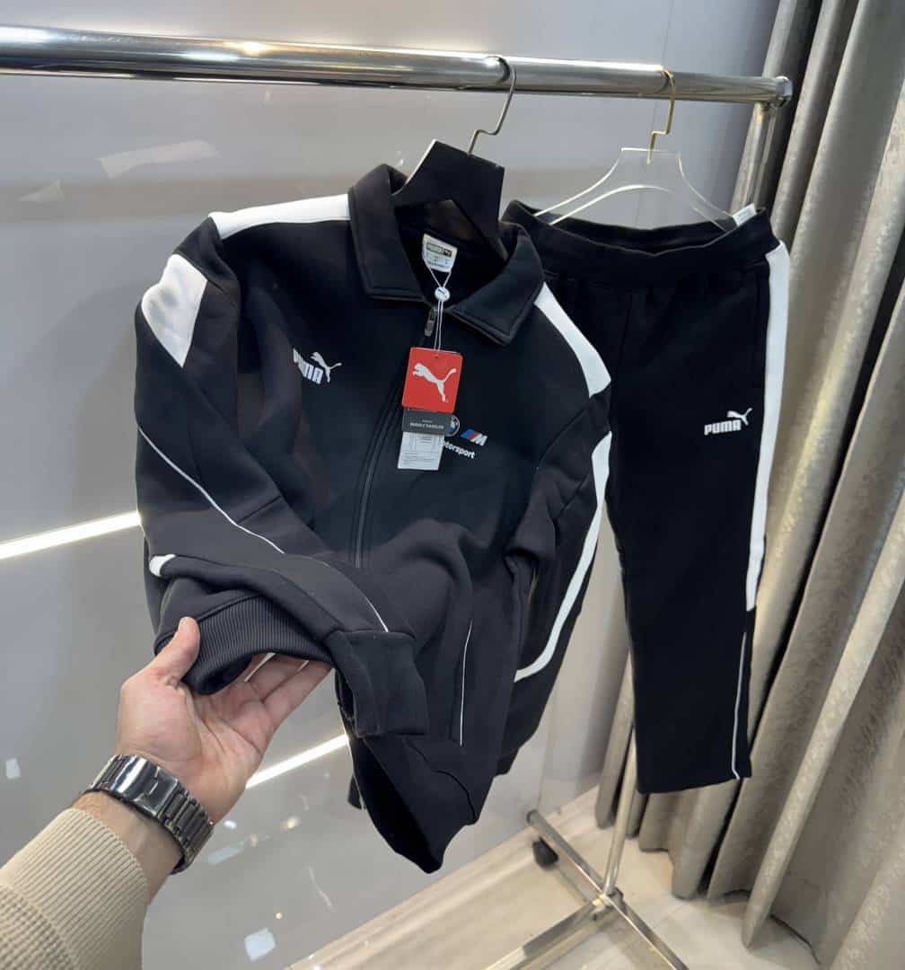 Pum a Black B-MW Edition Imported Tracksuit