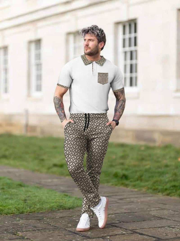 Loui s vuitton White Monogram Imported Premium Tracksuit With