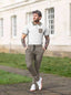 Loui s vuitton White Monogram Imported Premium Tracksuit With