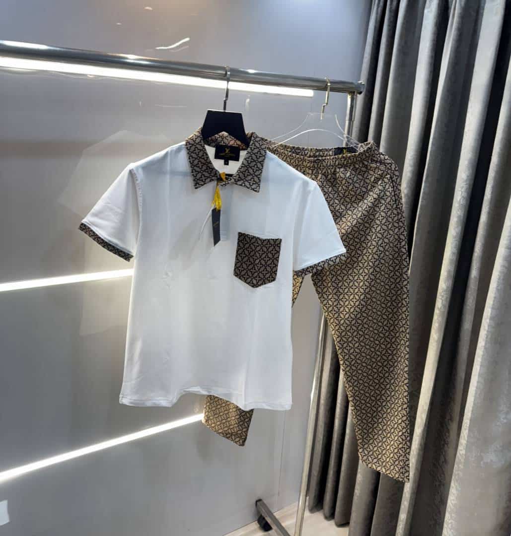 Loui s vuitton White Monogram Imported Premium Tracksuit With Main image