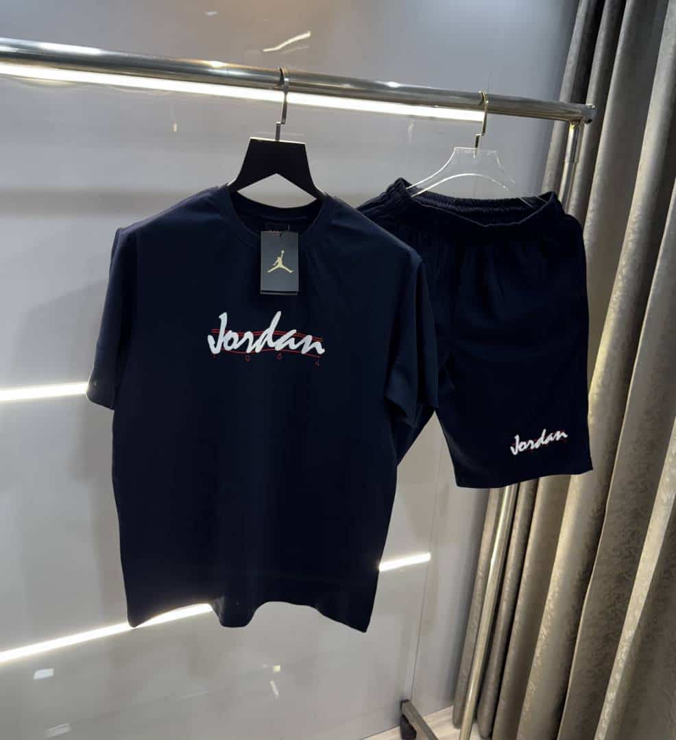 Ai r Jordan Navy Blue Premium Oversized Cord Set