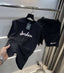 Ai r jordan Black Premium Oversized Cord Set