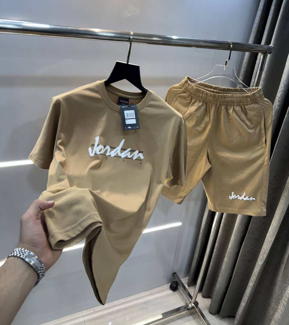 Ai r jordan Biege Premium Oversized Cord Set Main image