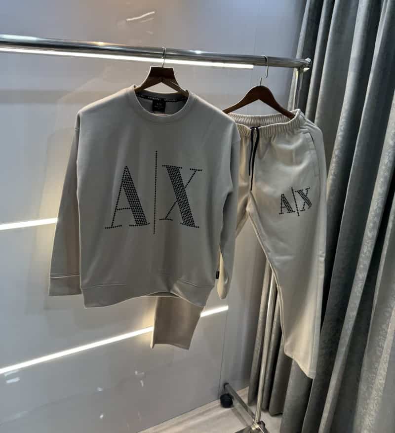 Arman i EXchange Beige Logo Work Imported Oversized Tracksuit Main image