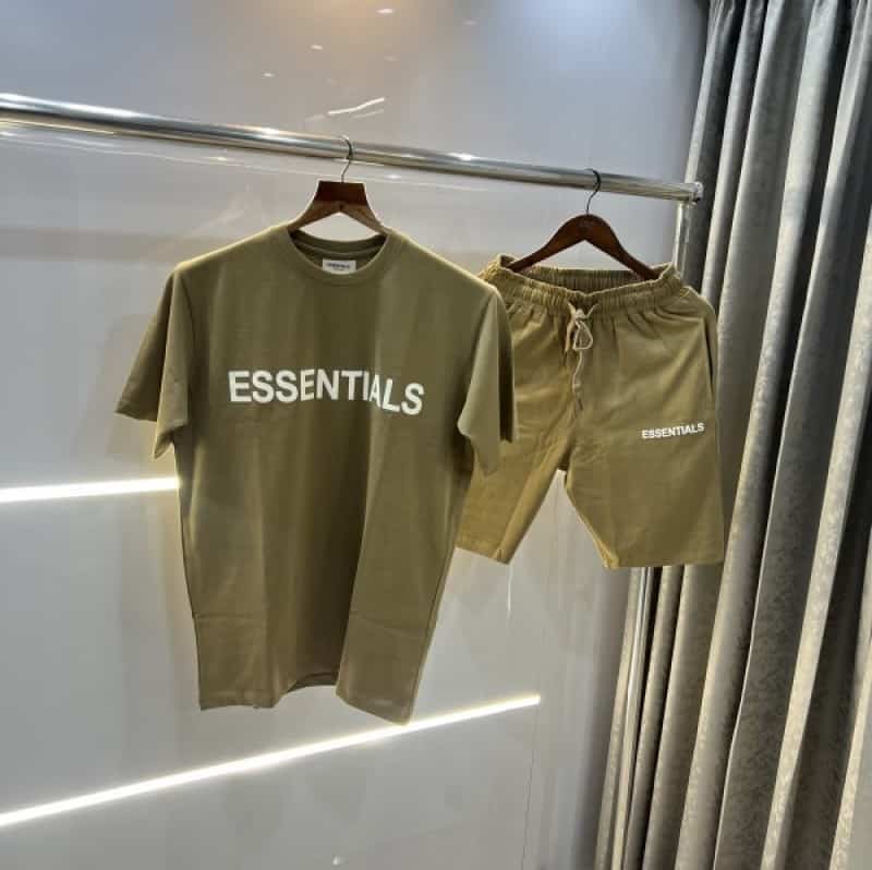 Essential Beige Logo Print Imported Cord Set With Premium Box Packing Main image