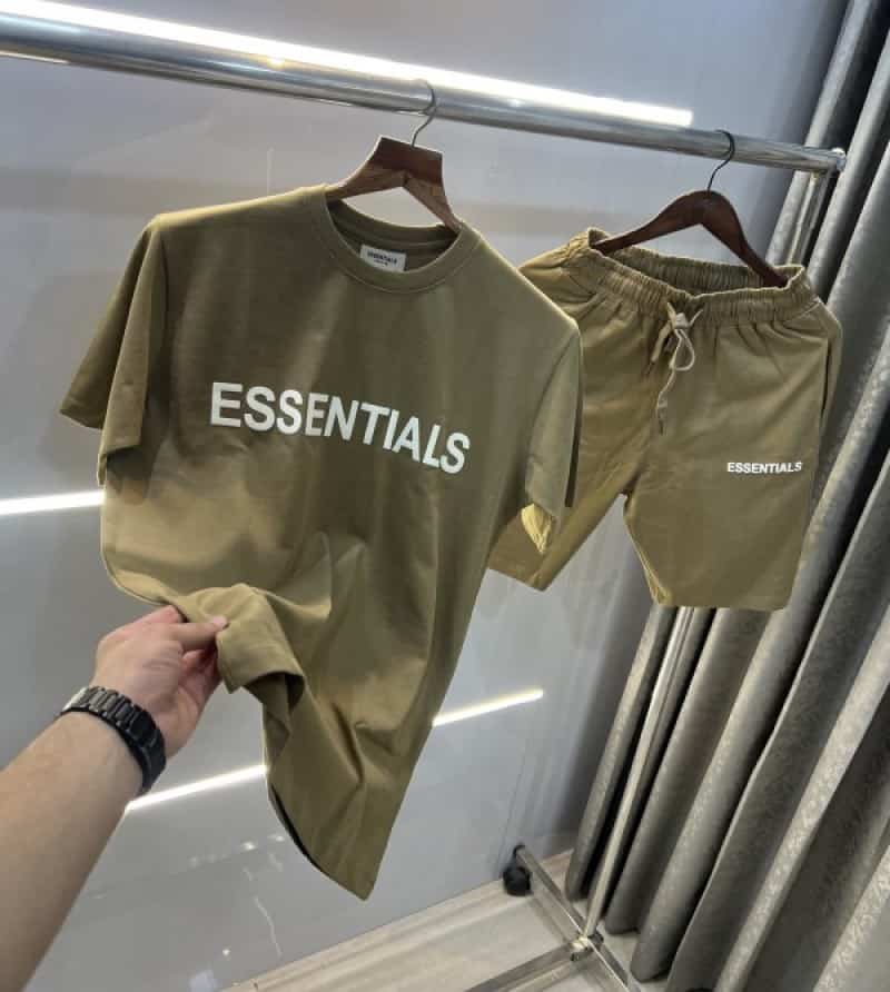 Essential Beige Logo Print Imported Cord Set With Premium Box Packing Secondary image