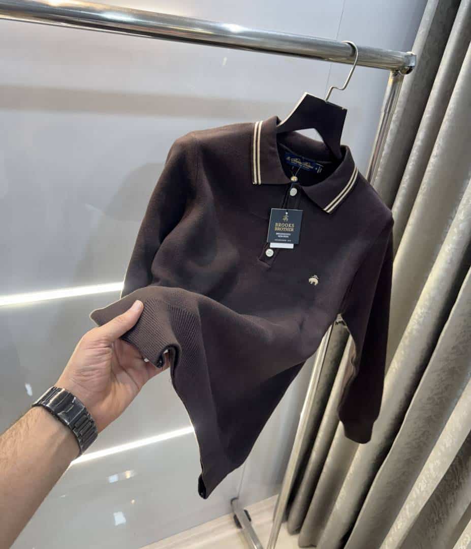 Brooks Brother Brown Premium Knitted Pull Over Main image