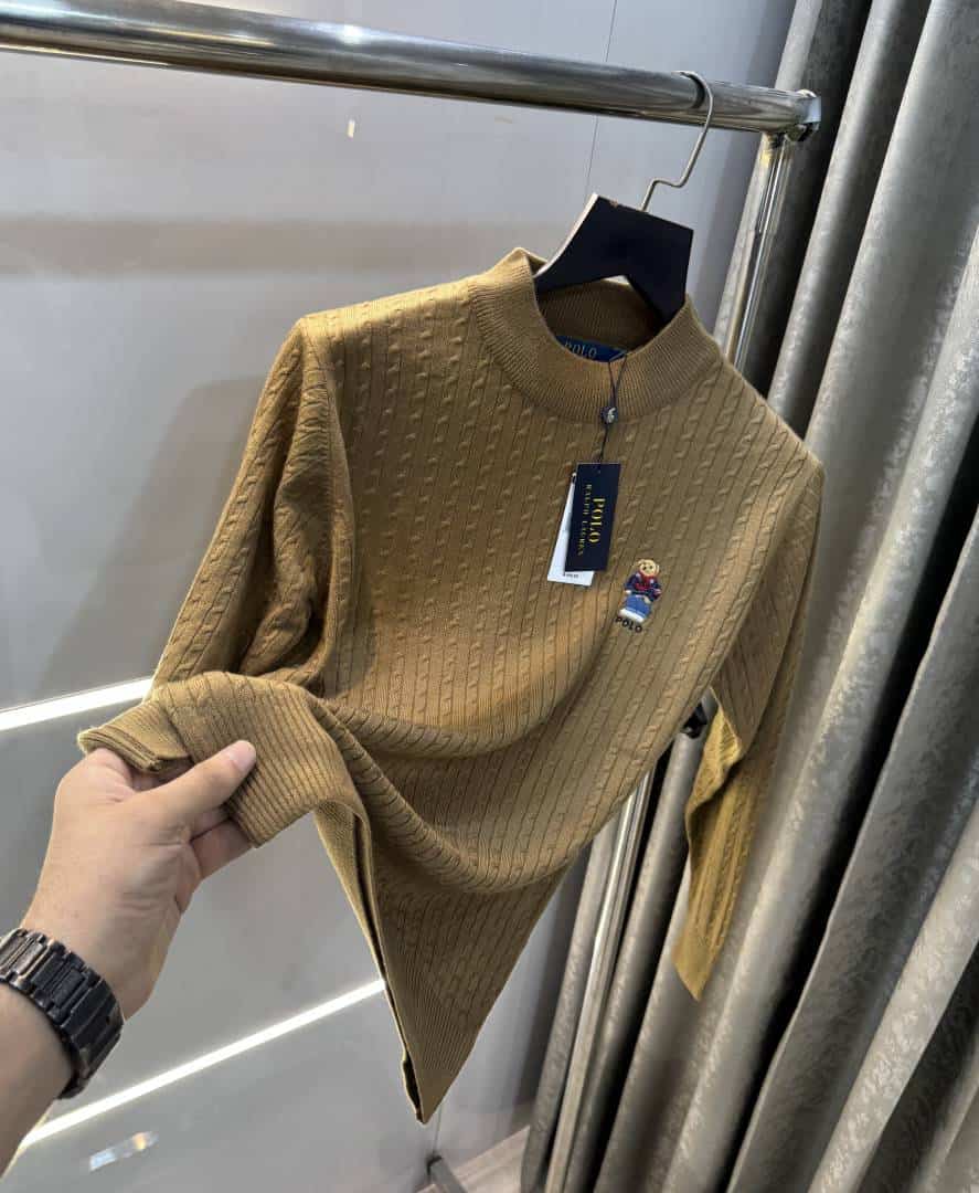 Ralp h Lauren Light Brown Knitted Premium Pull Over Main image