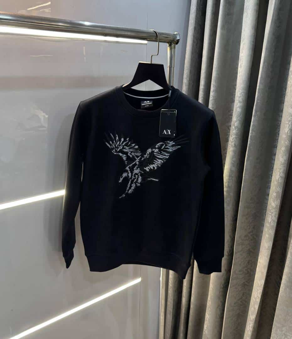 Arman i E..x.change Black Eagle Logo Premium Sweatshirt Secondary image