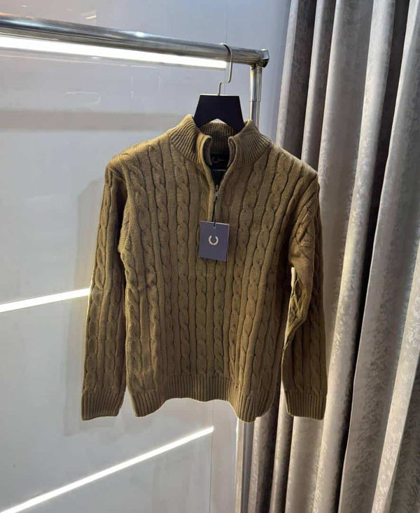 Fredperr y Coffee Knitted Premium Pull Over